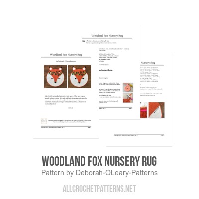 fox rug nursery