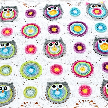 owl baby comforter